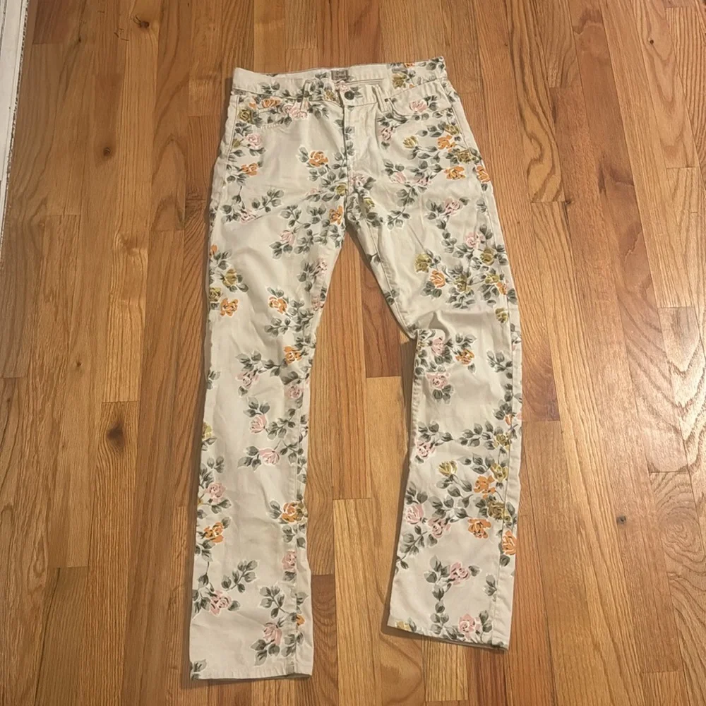 Citizens of Humanity Mandy High Waist Retro Slim Roll Up - Picture 7 of 8